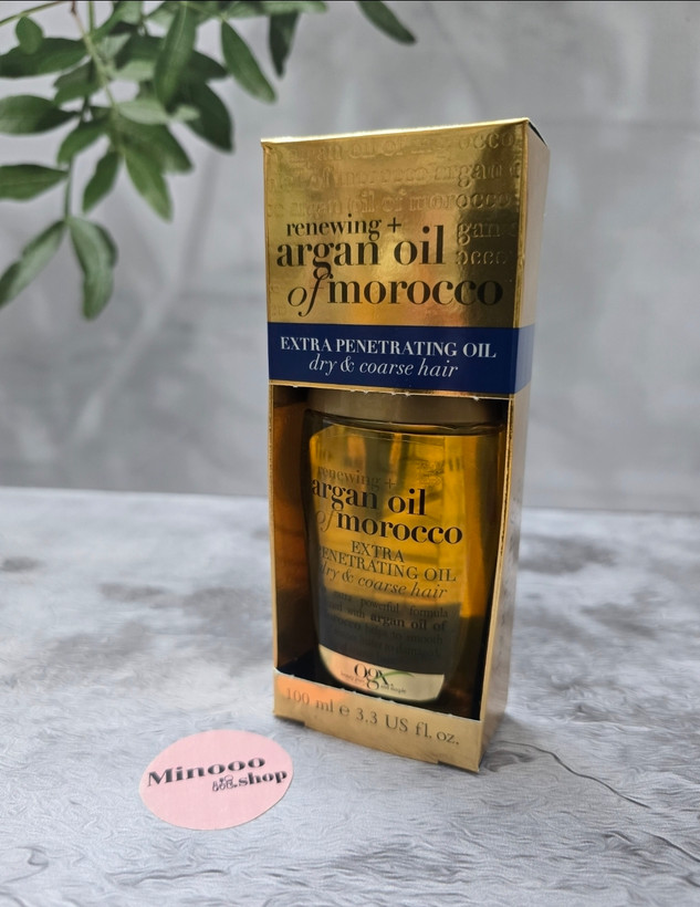 روغن آرگان اوجی ایکسogx مناسب موهای آسیب دیده و موی نرمال محصول فرانسه