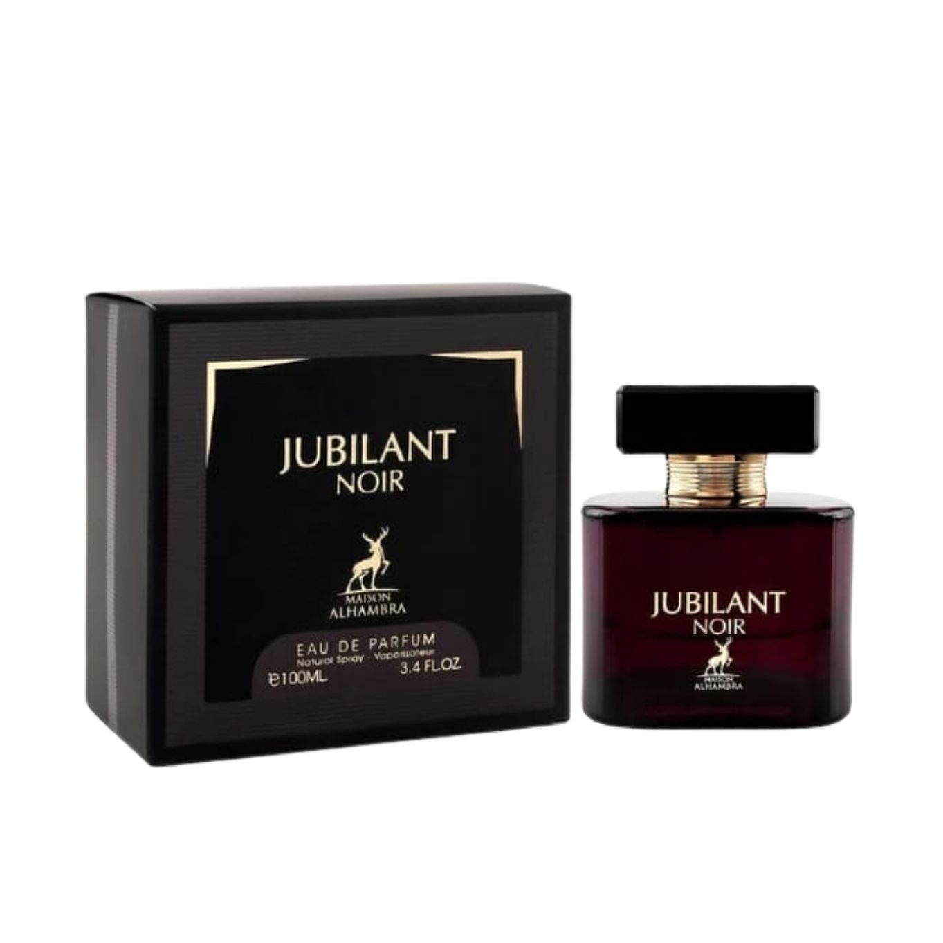 ادو پرفیوم زنانه الحمبرا مدل Jubilant Noir حجم 100 ميلي ليتر