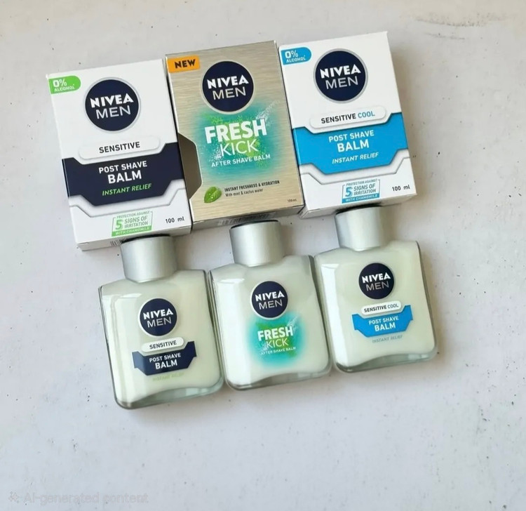 بالم افتر شیو نیوا مدل NIVEA MEN اورجینال آلمان با کیفیت حجم 100 میلی لیتر